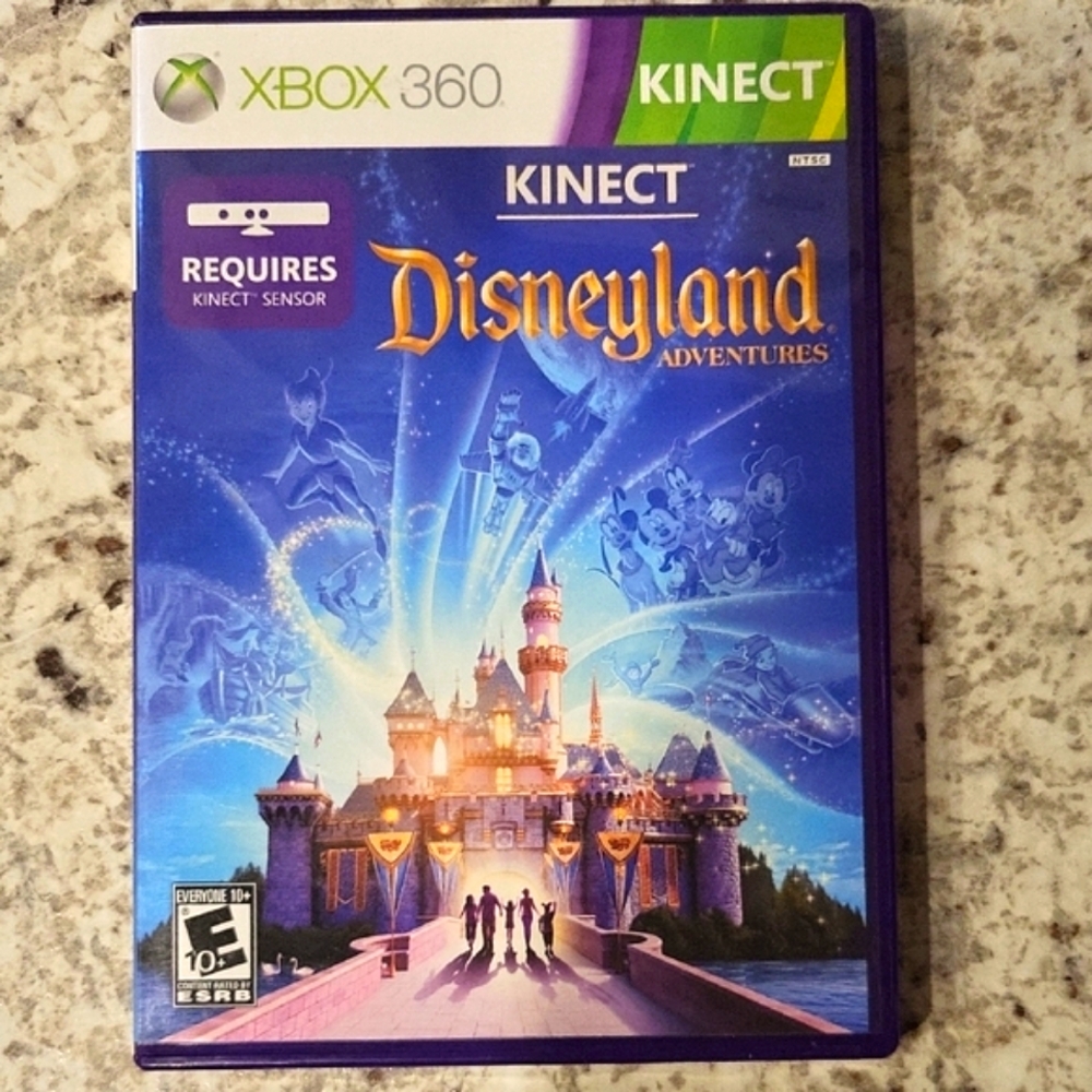 Xbox 360 Kinect Disneyland Adventures Game